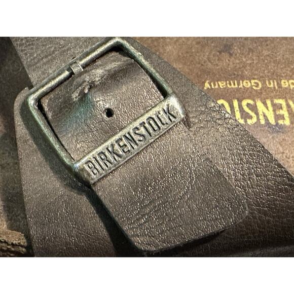 BIRKENSTOCK WOMENS MADRID BIRKO FLOR SLIDE SANDAL MOCHA SIZE 42 USA 9-9.5 - Picture 3 of 8